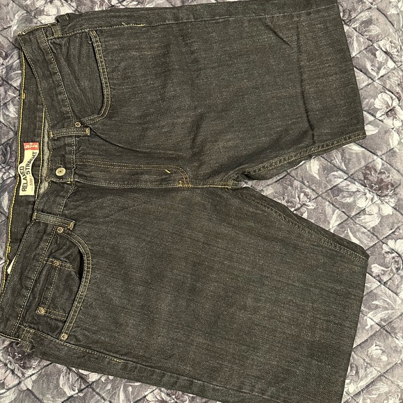 Levi's Other - Levi's 559 Dark Gray Relaxed Men's Jeans